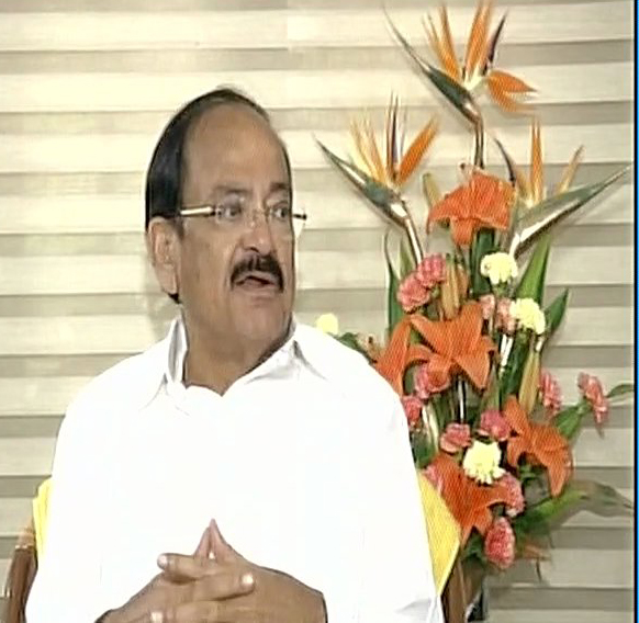 Vice-President elect M. Venkaiah Naidu