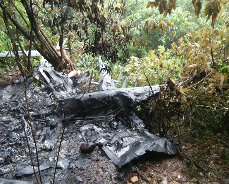 UAV of the Indian Air Force, which crashed 