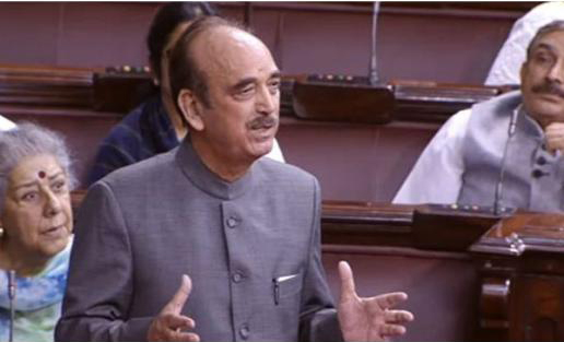 Leader of Opposition Ghulam Nabi Azad 