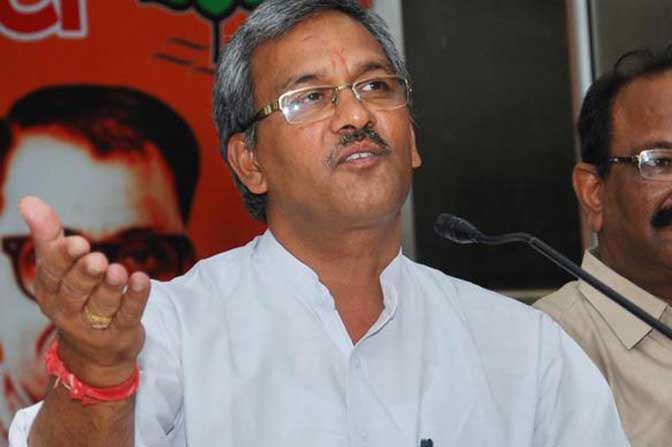 Uttarakhand Chief Minister Trivendra S. Rawat