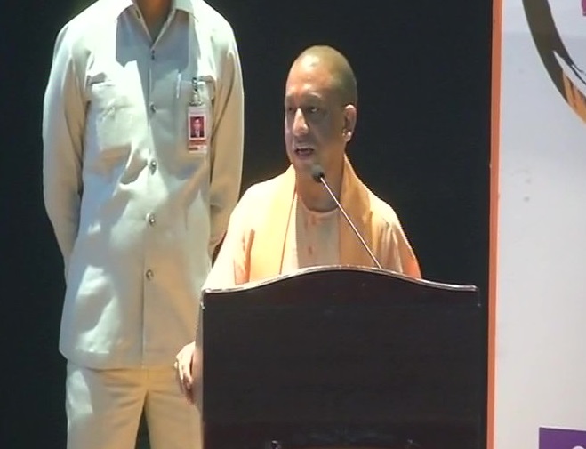 CM Yogi Adityanath inaugurats the 'Make in UP' scheme startup journey