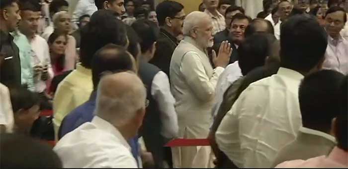 PM Modi at President House 