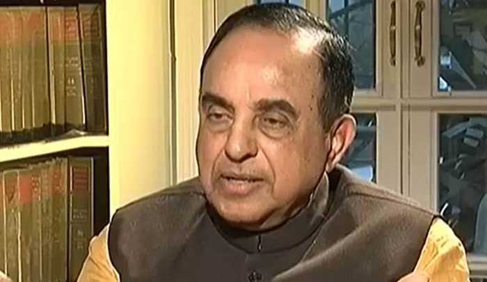 BJP MP Subramanian Swamy 