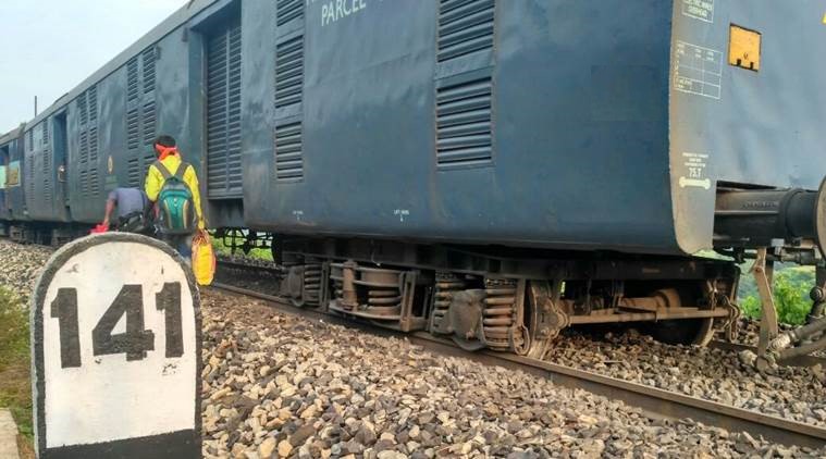 Seven coaches of the Jabalpur- bound Shaktikunj Express derailed