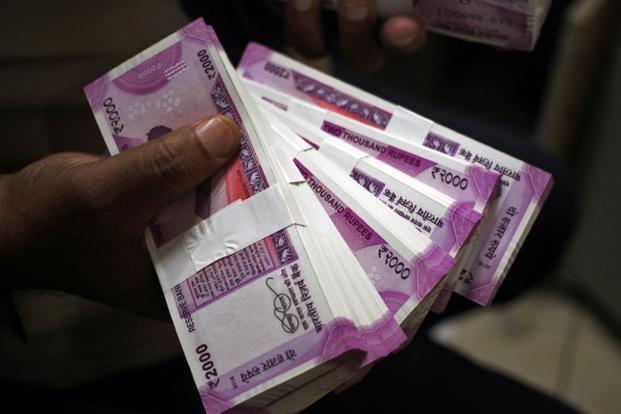 Rupee spurts 22 paise