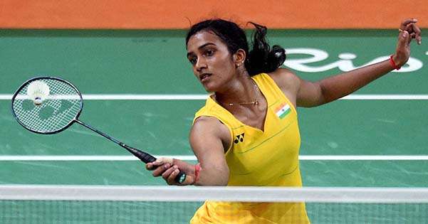 Rio Olympic silver-medallist P.V. Sindhu