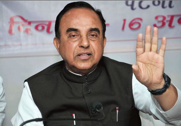 BJP MP Subramanian Swamy