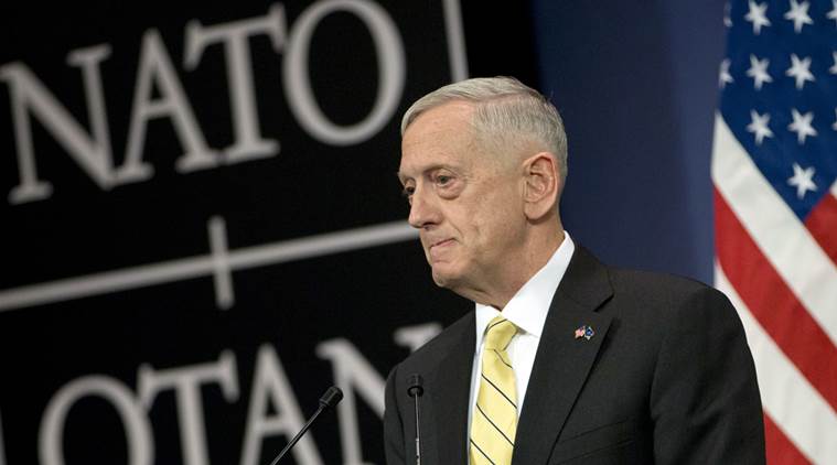 US Defence Secretary Jim Mattis 