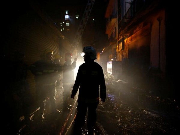 A massive fire broke out in the squatter area in Kathmandu