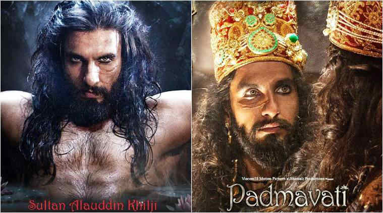 Ranveer Singh's first look as Alauddin Khilji