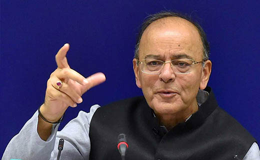 Union Finance Minister Arun Jaitley