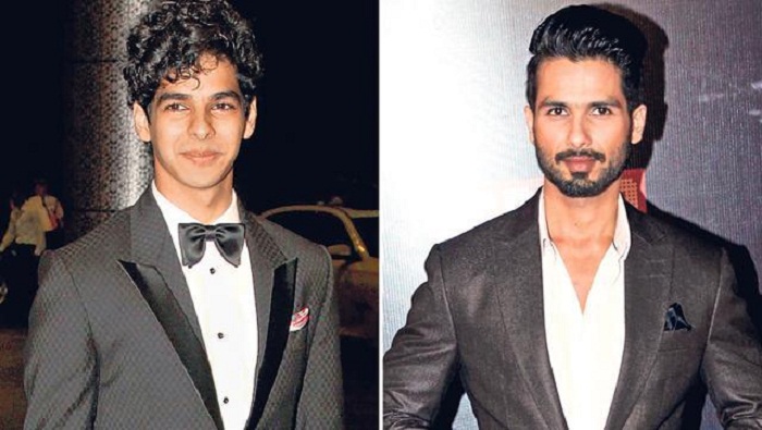 Shahid Kapoor and his brother Ishaan Khattar 