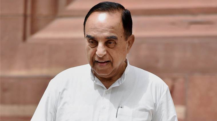 BJP leader Subramanian Swamy