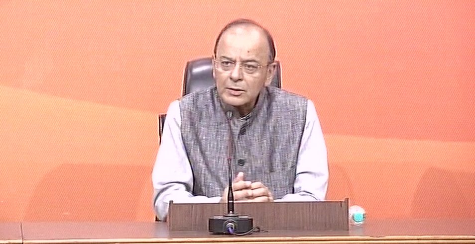 Union Finance Minister Arun Jaitley