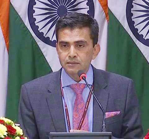 MEA official spokesperson Raveesh Kumar