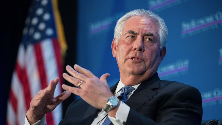 United States Secretary of State Rex Tillerson