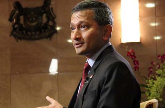 Singapore's Foreign Affairs Minister Vivian Balakrishnan