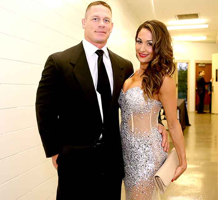 John Cena with Nikki Bella