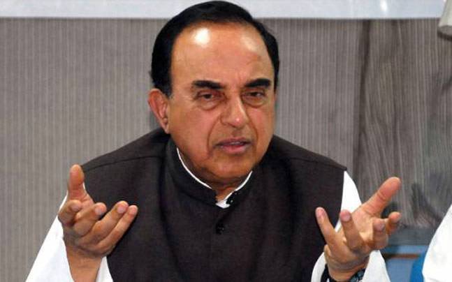 BJP leader Subramanian Swamy