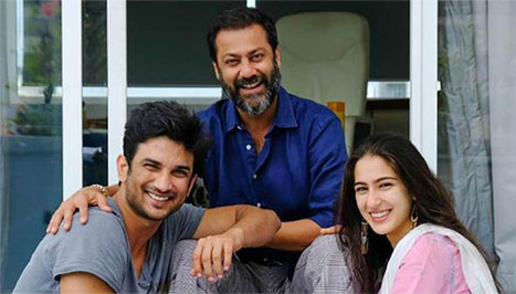 Sushant Singh Rajput and Sara Ali Khan