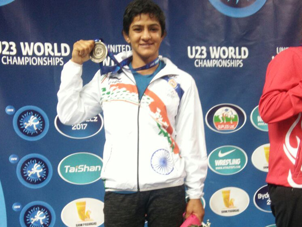 Female wrestler Ritu Phogat 