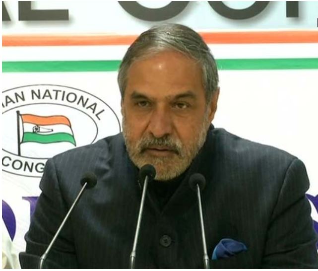  Congress leader Anand Sharma