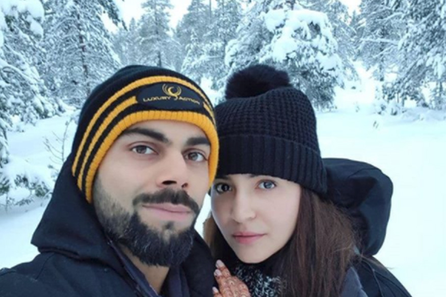 Virat Kohli  and Anushka Sharma 