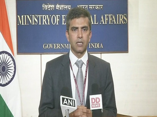 MEA spokesperson Raveesh Kumar 