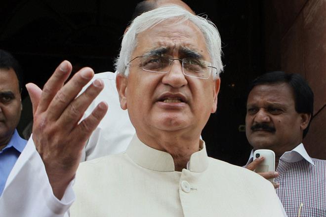 Congress leader Salman Khurshid 