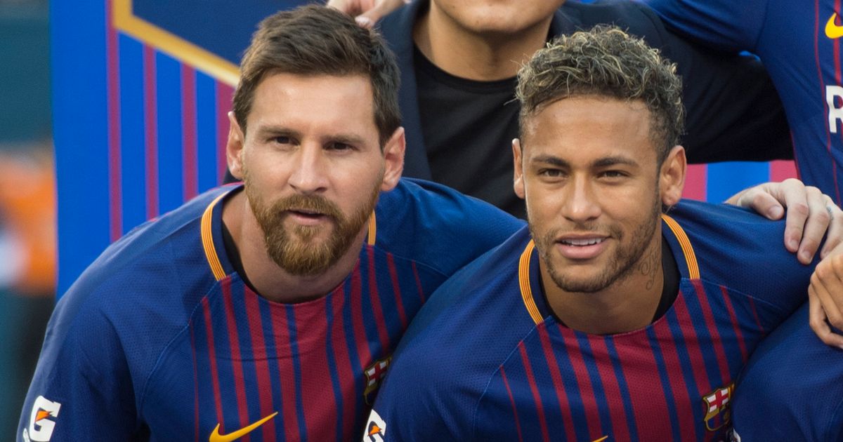 Lionel Messi and Neymar