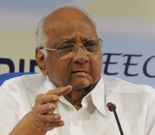 National Congress Party  supremo Sharad Pawar (File Photo)