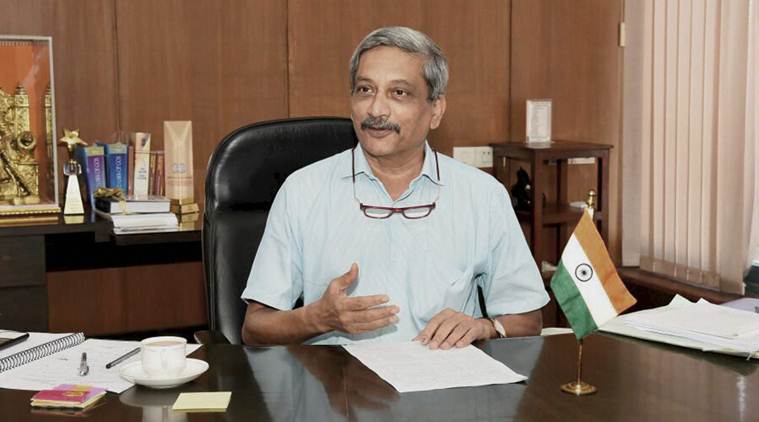 Goa Chief Minister Manohar Parrikar