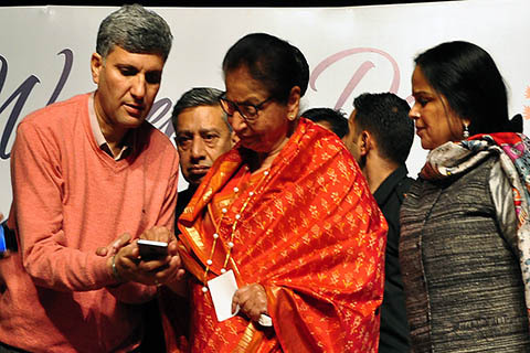 Usha Vohra launches  mobile application