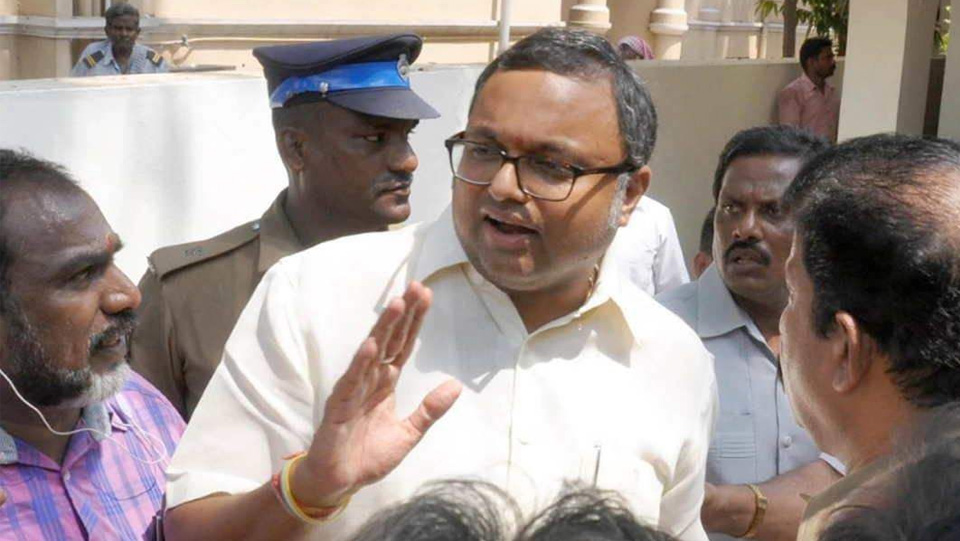 Karti Chidambaram