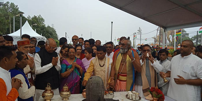 President Ram Nath Kovind with wife Savita Kovind