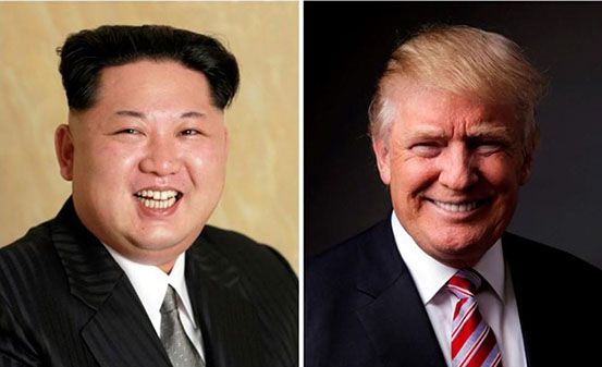 President Donald Trump and  Kim Jong-un