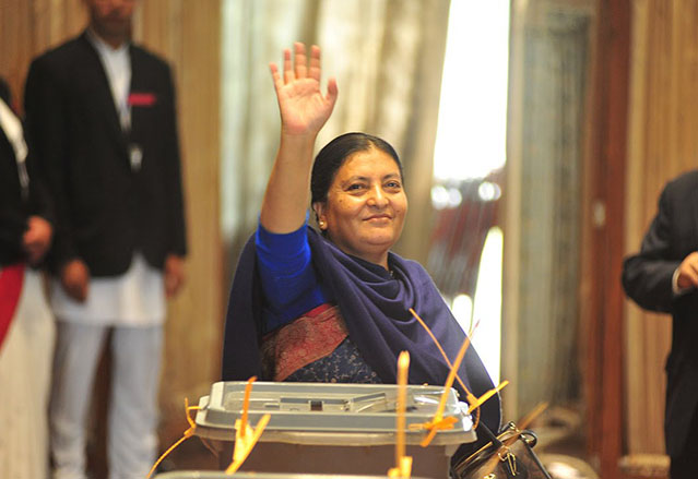 Bidhya Devi Bhandari (File Photo)