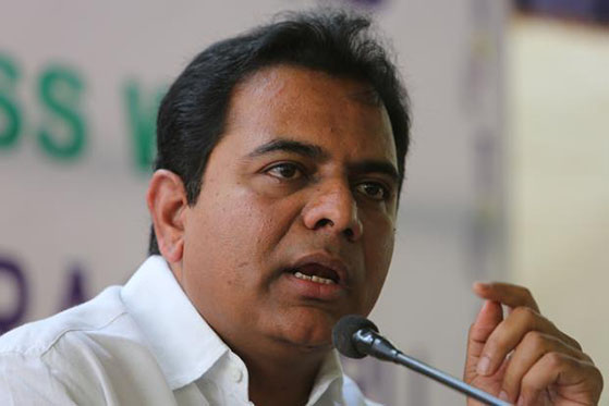 Telangana IT and Municipal Minister KT Rama Rao 