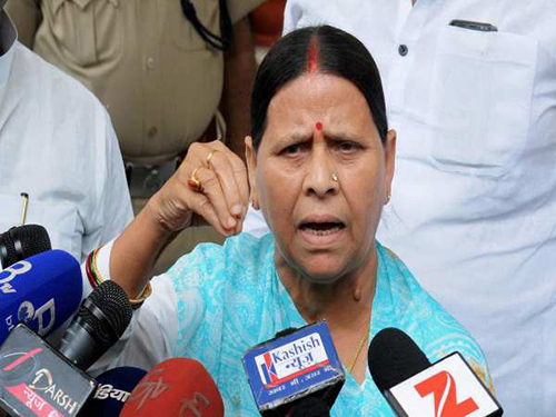 Rabri Devi (File Photo)