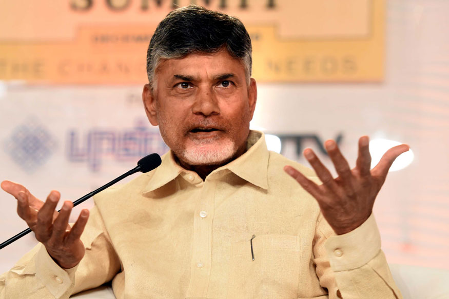 TDP chief Chandrababu Naidu