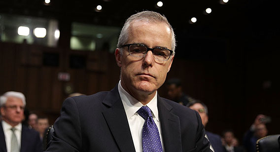  Former FBI deputy director Andrew McCabe 