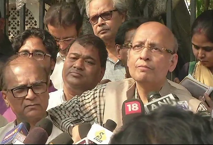 Congress party spokesperson Abhishek Manu Singhvi