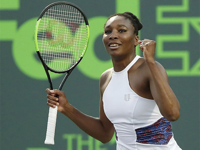 American tennis star Venus Williams