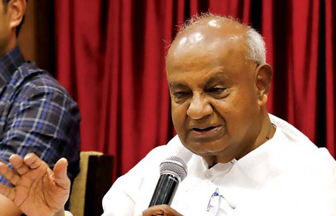 Former Prime Minister H.D. Deve Gowda (File Photo)