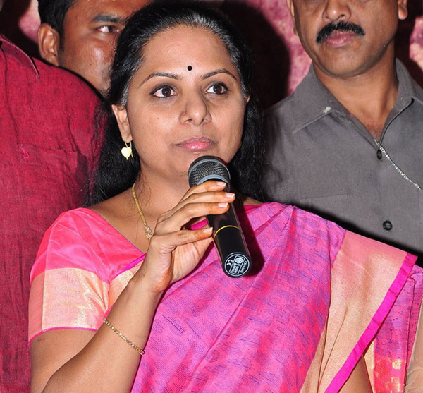  Telangana Rashtra Samithi (TRS) MP Kalvakuntla Kavitha 