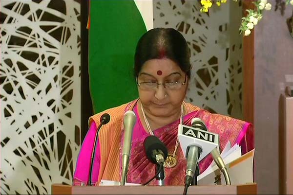 External Affairs Minister Sushma Swaraj