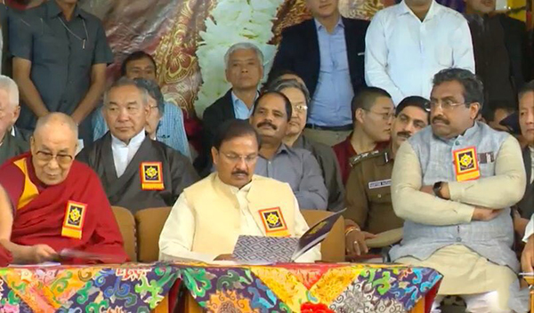 Mahesh Sharma, Ram Madhav at 'Thank You India' event in Dharamshala