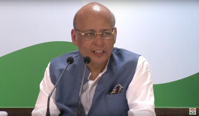 Abhishek Manu Singhvi (file photo)