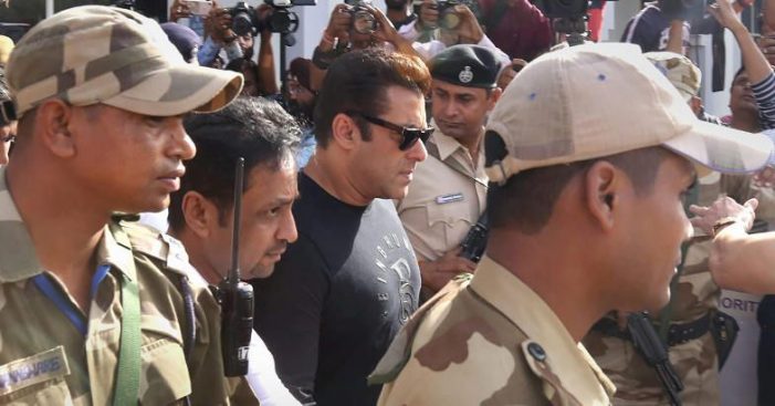 Court convicted Bollywood actor Salman Khan