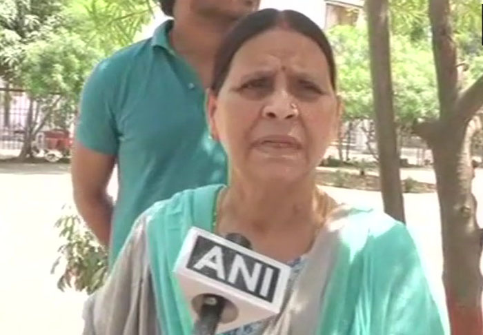 Former Bihar chief minister Rabri Devi 